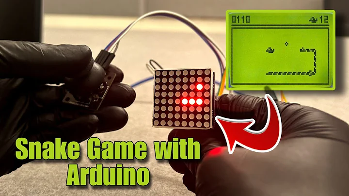 Build a Snake Game with Arduino UNO and LED Matrix