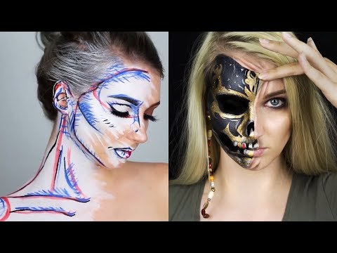 Top 15 Easy Halloween Makeup Tutorials Compilation 2017 Youtube