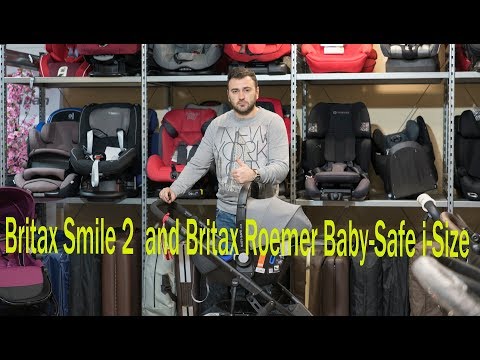 Britax Smile 2 и Britax Roemer Baby-Safe i-Size автолюлька до 1 года