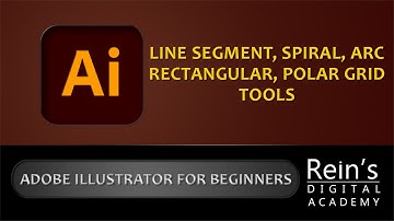 Mastering Vector Graphics in Illustrator Line Segment | Arc | Spiral | Rectangular Grid| Polar Grid