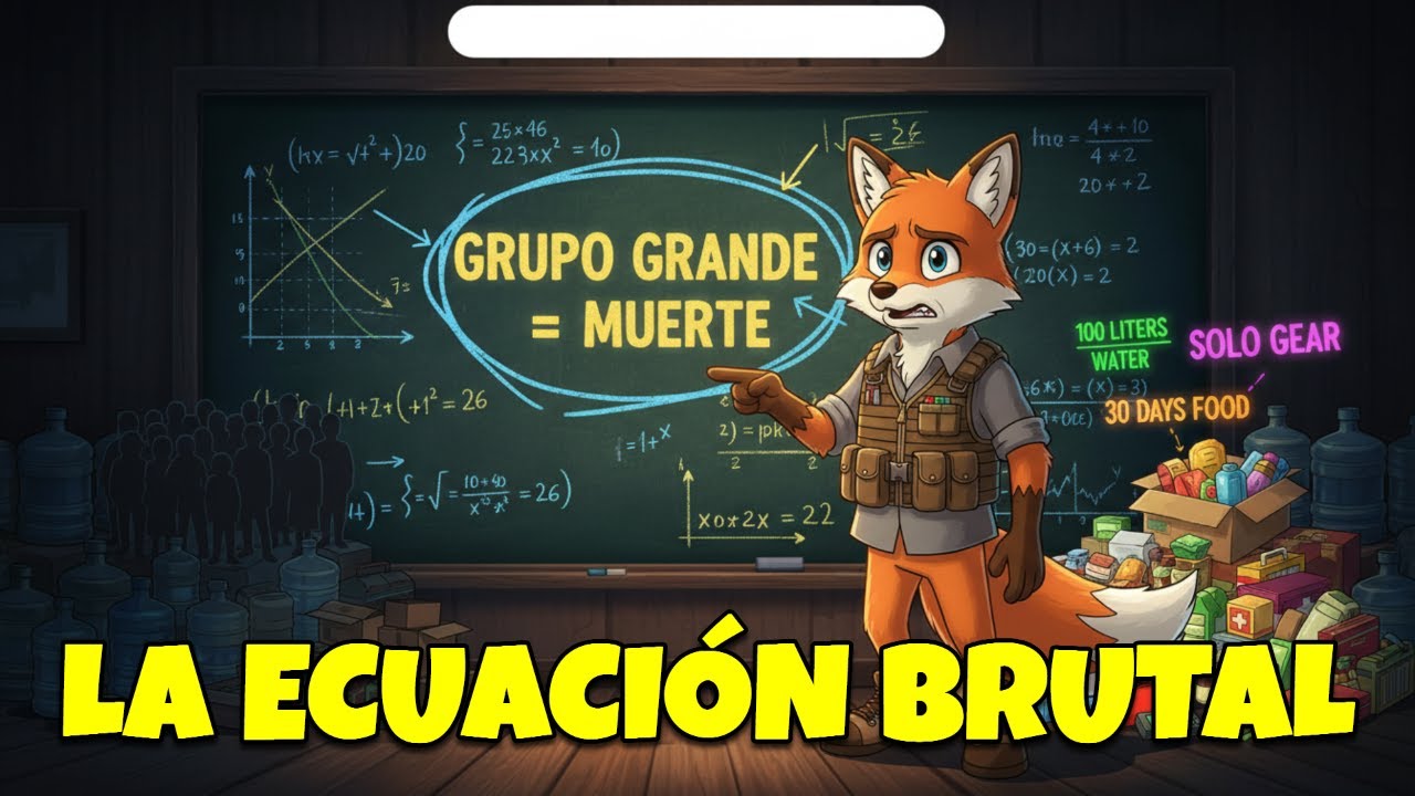 ¿Grupo Grande? La Matemática Brutal Que Destruye Tu Plan de Supervivencia (Ecuación de 30 Días)
