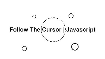 Div Follow The Mouse Cursor | onmousemove Event Javascript