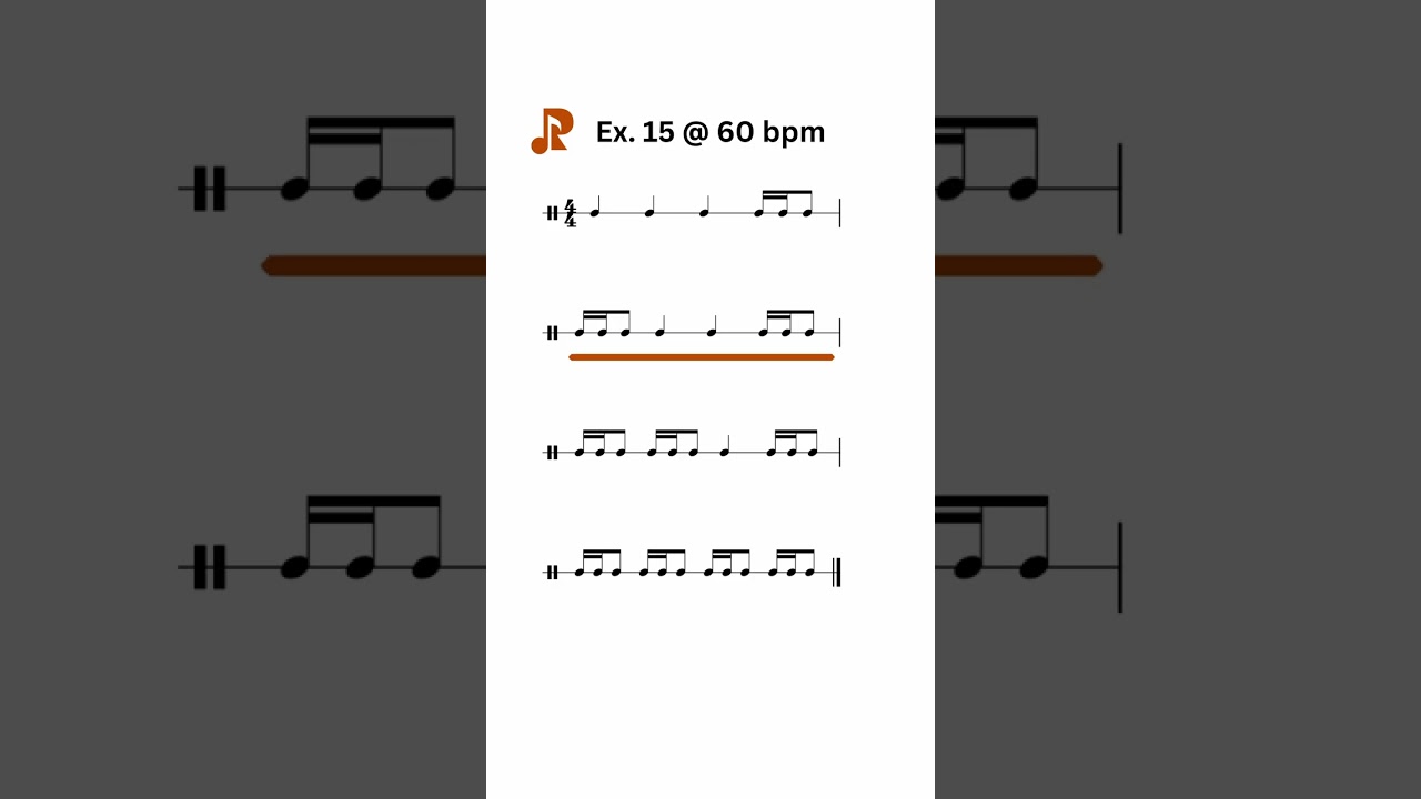 Rhythm Accuracy Test – 4 Bars with Metronome