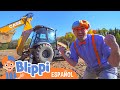 Aprendamos sobre retroexcavadoras | Aprende con Blippi | Videos Educativos para niños Mp3 Song