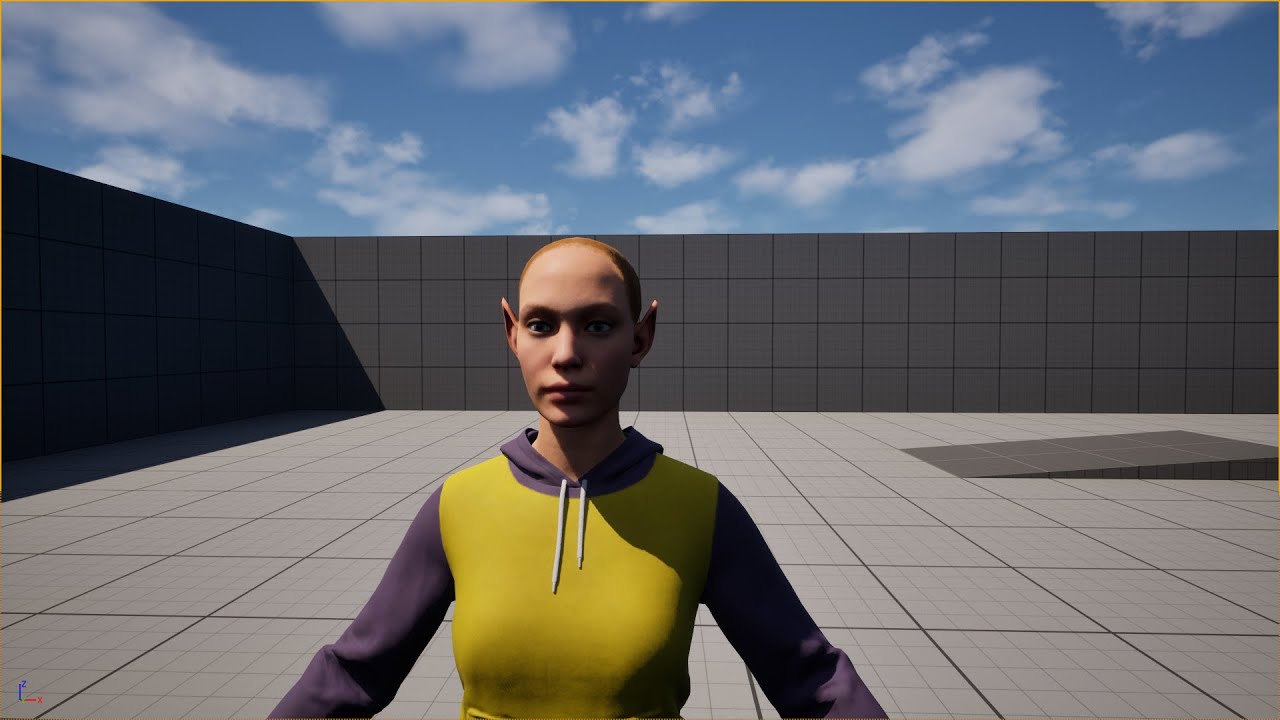 UE 5.5 - Metahuman Elf Ear with Animation Deformers. (Subtitle) - YouTube