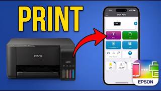 How to Print Documents or Photos from Epson Smart Panel to Epson Printer
