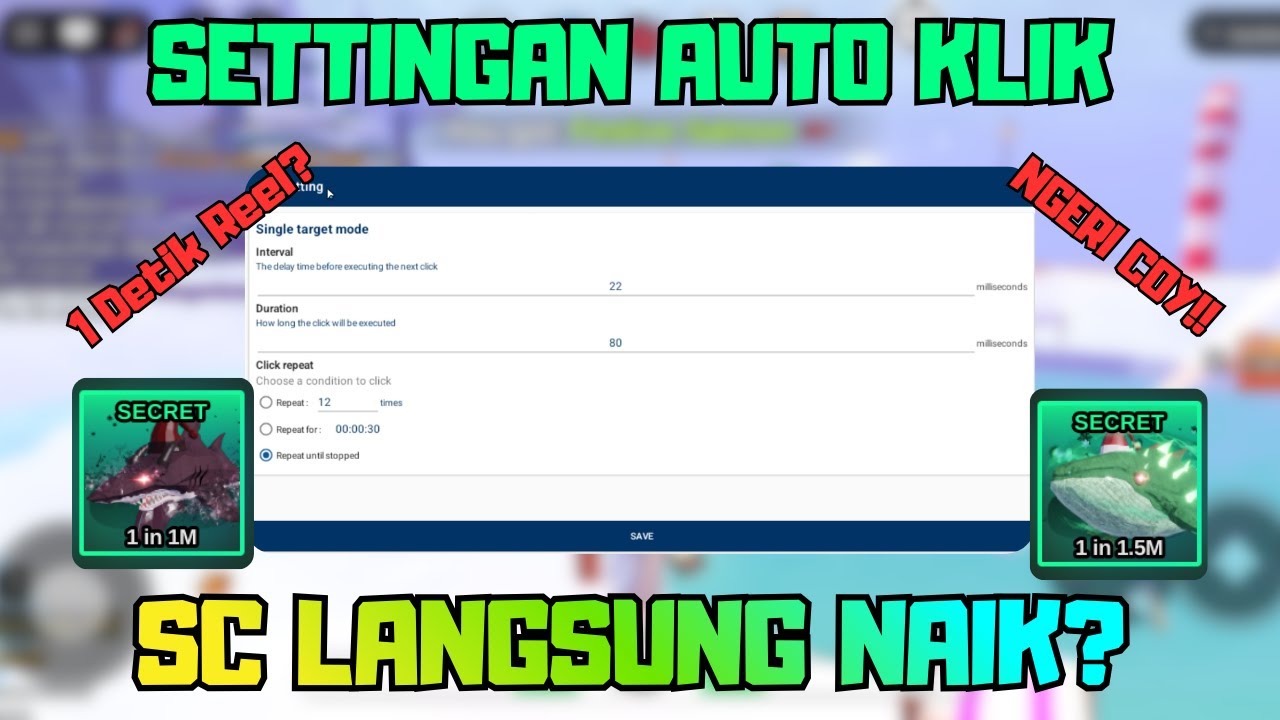 Tutorial Auto Klik Fish It: Dijamin Auto Narik SC Cepat Banget!
