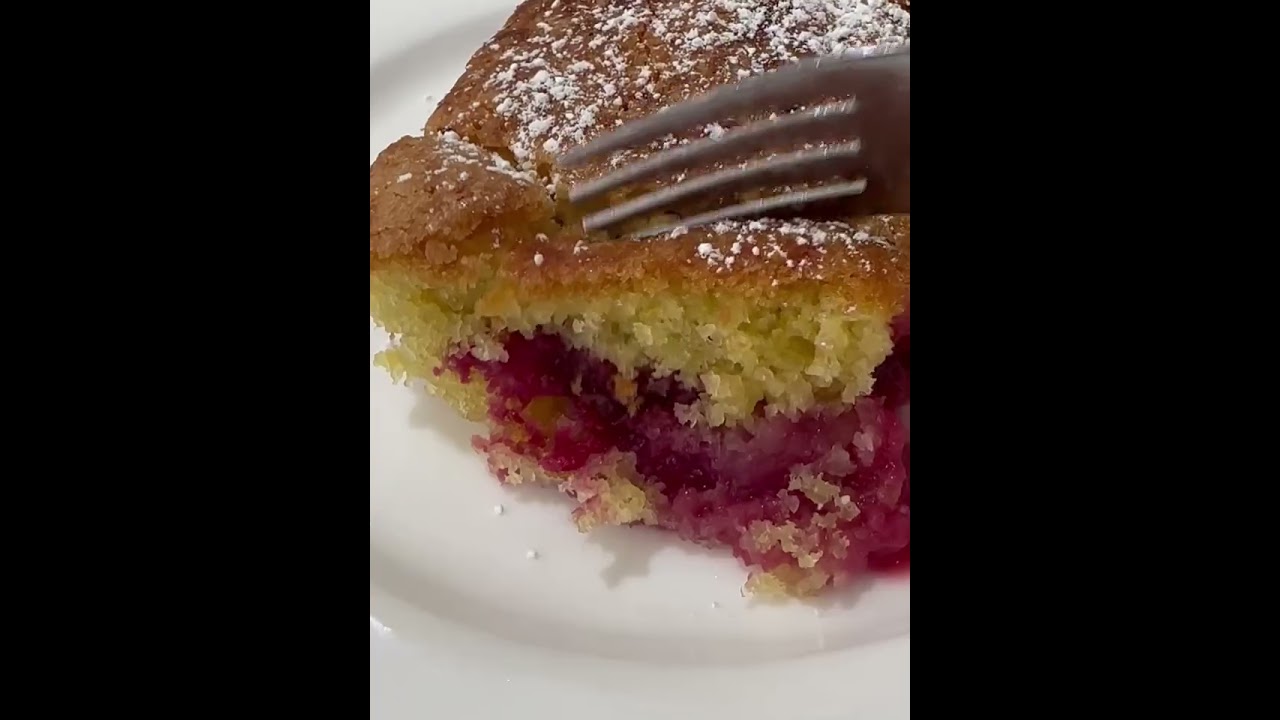 So today I whipped up a massive and delicious Blood Plum Torte 