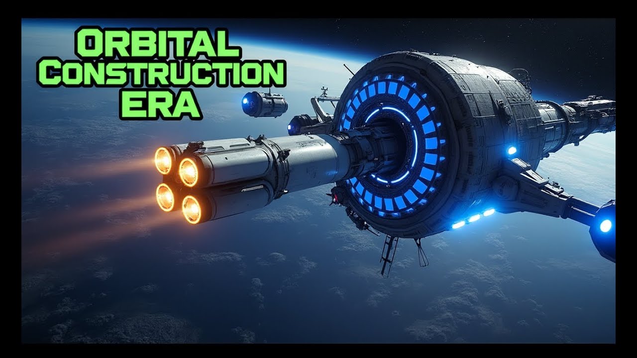 The Orbital Construction Era: Building the Space Economy