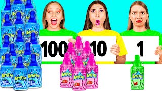 100 Layers of Food Challenge | Fantastic Kitchen Recipes by HAHANOM Challenge