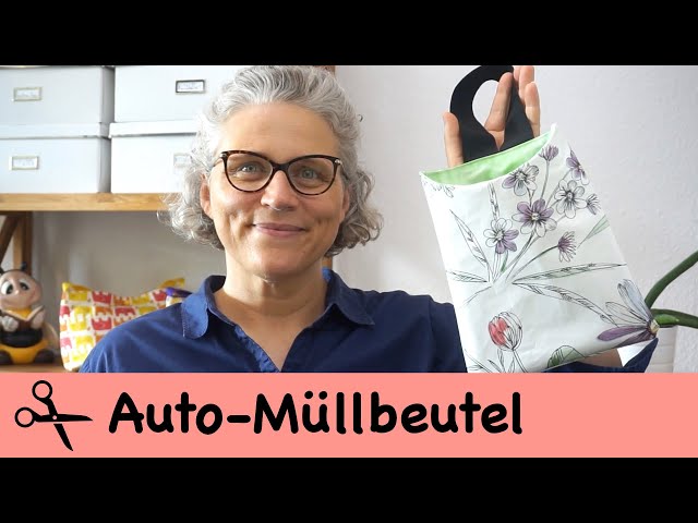 Auto Müllsack. Autotasche Müllsack. Wiederverwendbarer Auto