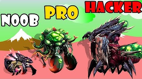 NOOB vs PRO vs HACKER - Insect Evolution Part 695 | Gameplay Satisfying Games (Android,iOS)