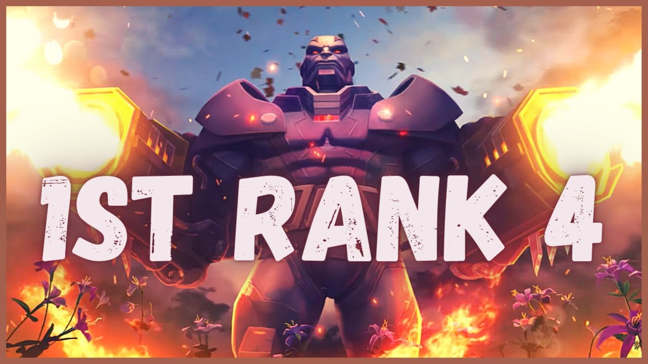 Rank 4 6-star Apocalypse! Abyss Thing Solo + Discussion - First Rank 4 - Marvel Contest of Champions