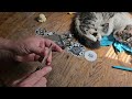 Kershaw Link edc knife in  CPM 20CV steel sharpened on DMT diamond plate