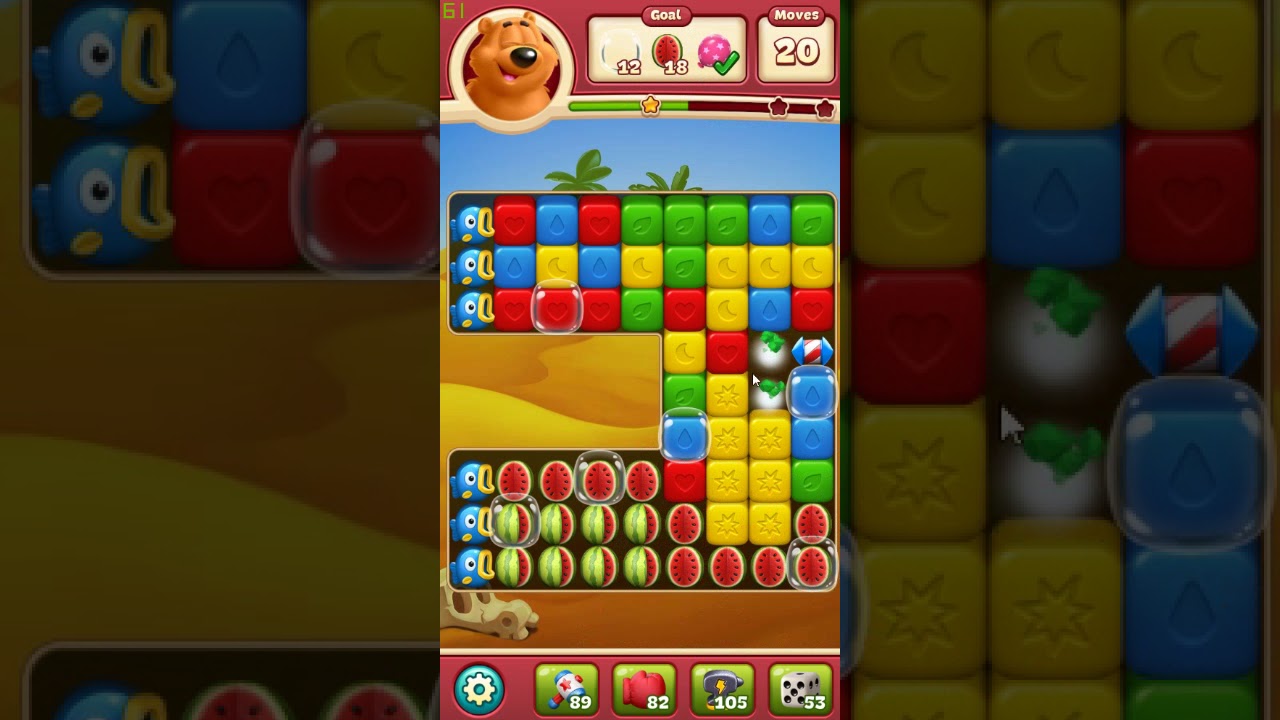 Toon Blast level 1358