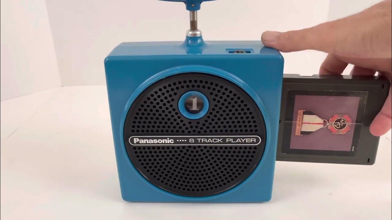 Panasonic, RQ 830S dynamite 8 track tape player restored YouTube