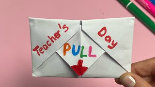 Teachers Day Gıft Idea Öğretmenler Günü Hediye Zarf Yapımı