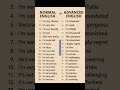 Normal vs Advanced English | Upgrade Your Speaking &amp; Vocabulary Skills
