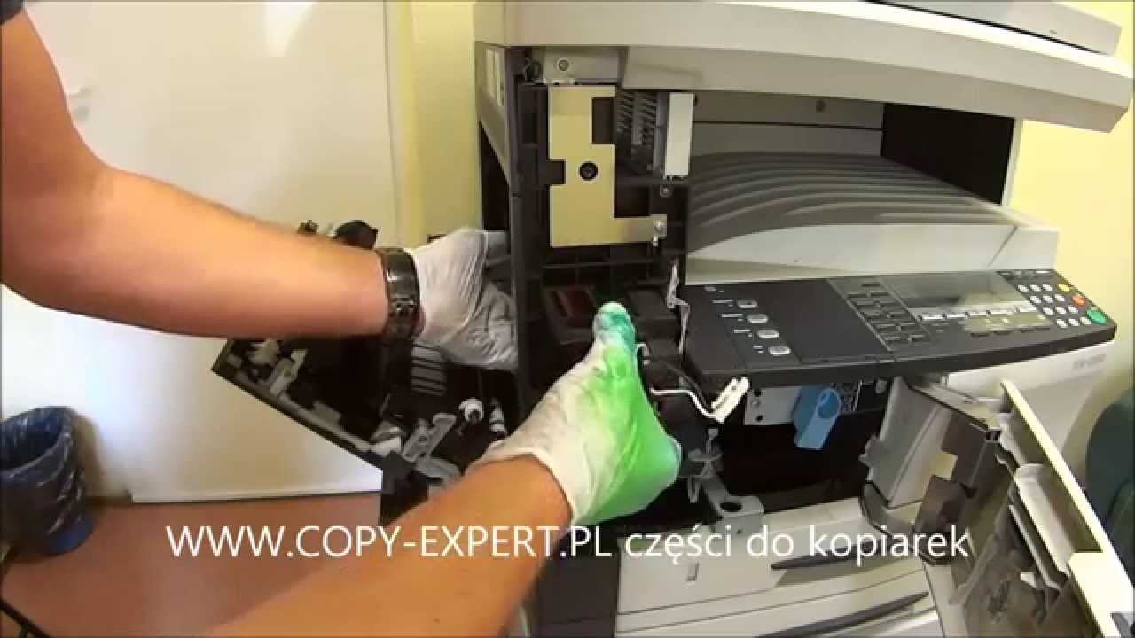 KYOCERA KM2550 fuser unit replacement