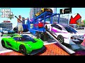 Franklin Delivering Billionaire Supercars in GTA 5 | SHINCHAN and CHOP