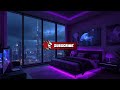 Rainy Dubai Gaming Room 🎮🌧️ | Ambient Chill Mix | Late Night Study & Relax | 3 Hours