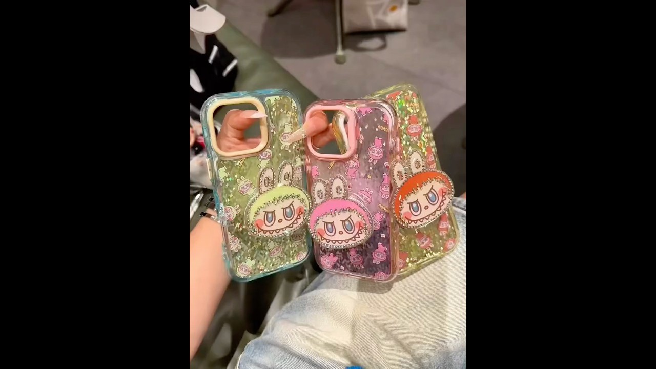 Bling Bling Labubu Phone Case: Adorable meets Luxury! 