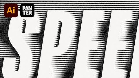 How To Create Epic Motion Speed Text Effect in Illustrator