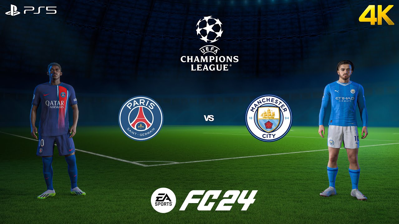 FC 24, PSG vs Manchester City - UEFA Champions League Final
