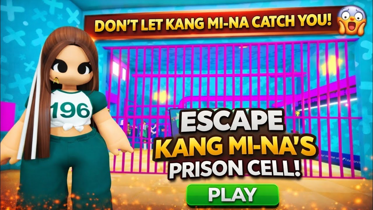 ESCAPE KANG MI-NA’S PRISON RUN! 😱🔥 | Roblox Obby