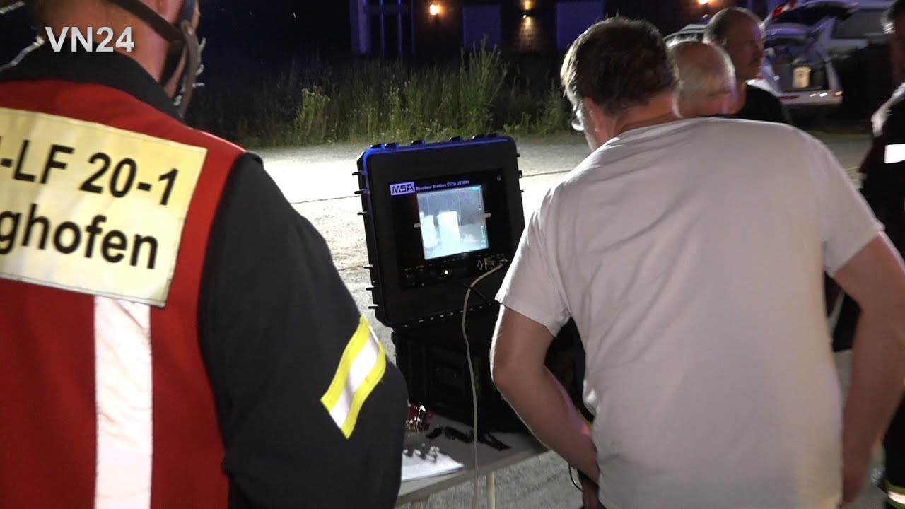 24.06.2019 - VN24 - ABC-Einsatz in Bergkamen - hunderte Liter Kunstharz hatten reagiert
