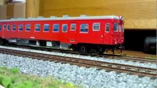 車両から音が出るという感動：天賞堂 カンタム キハ52形首都圏色