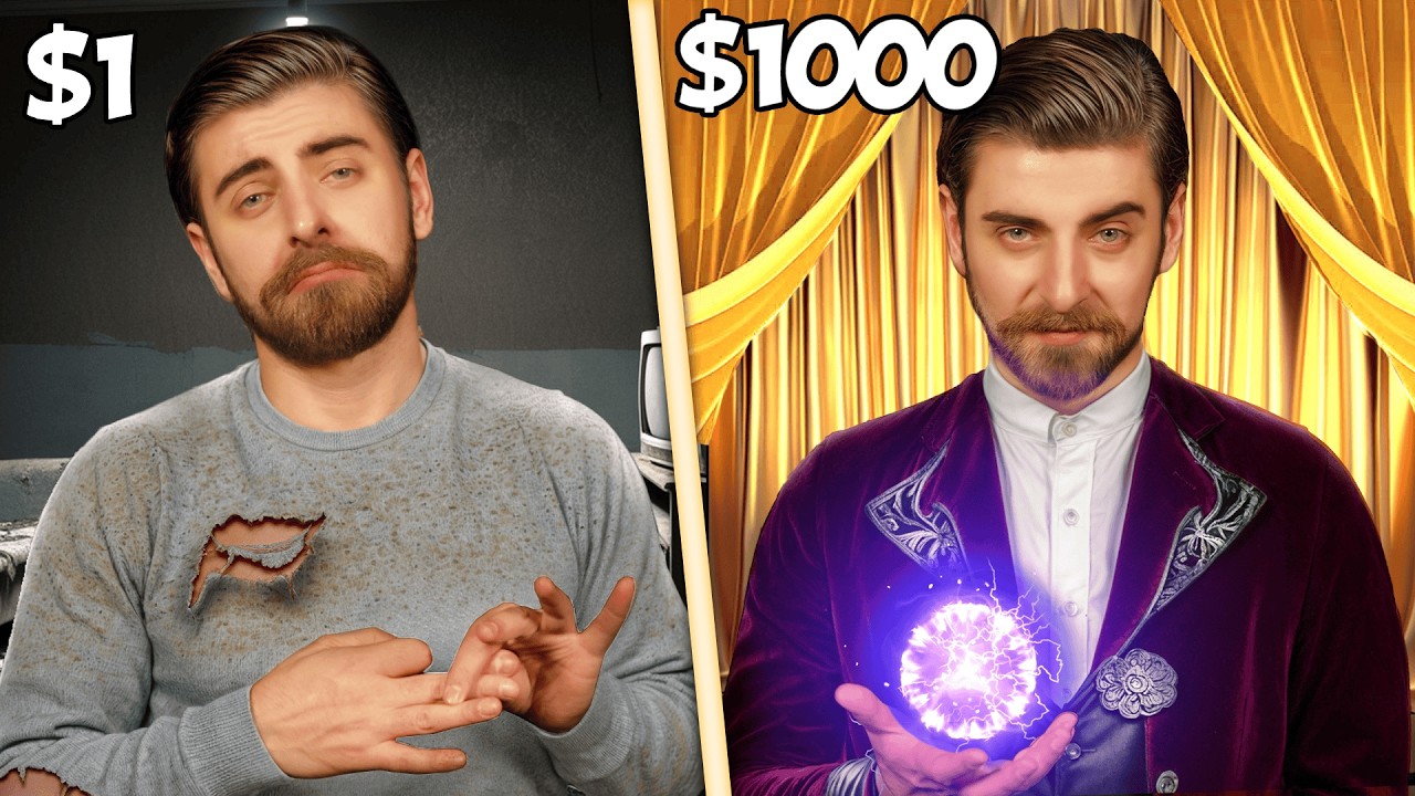 ვტესტავ $1 vs $1000 დოლარიან ფოკუსებს იუთუბერებზე