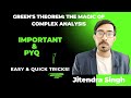Green's Theorem: The Magic of Complex Analysis