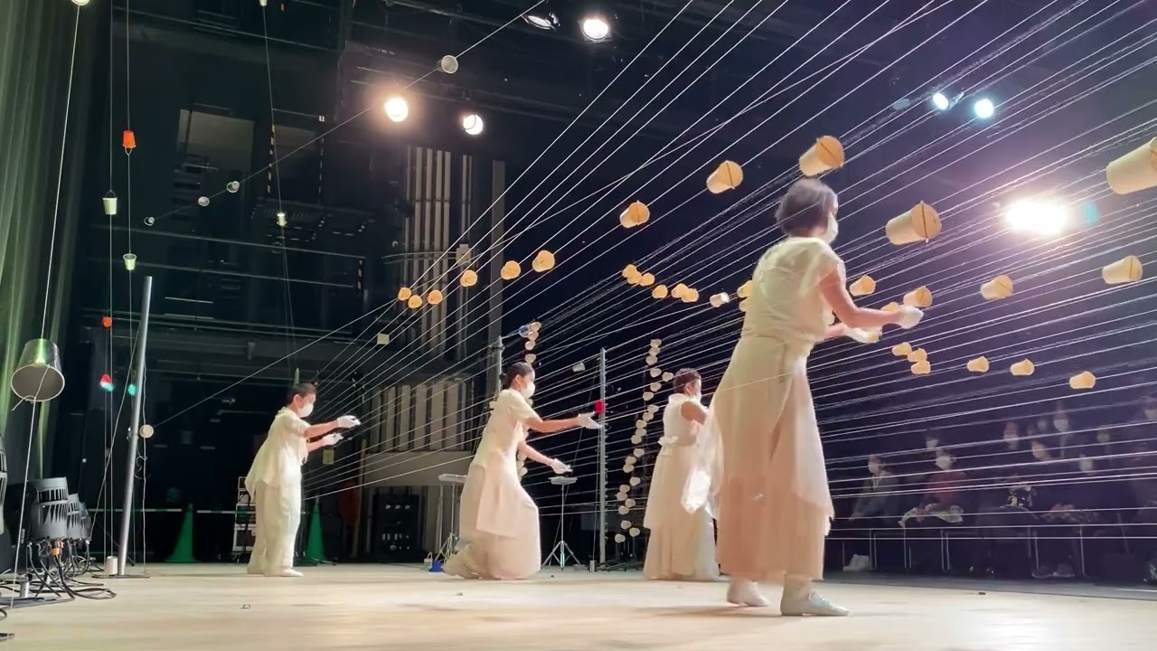 ストリングアート（儚い舞） ストリングアート（儚い舞）