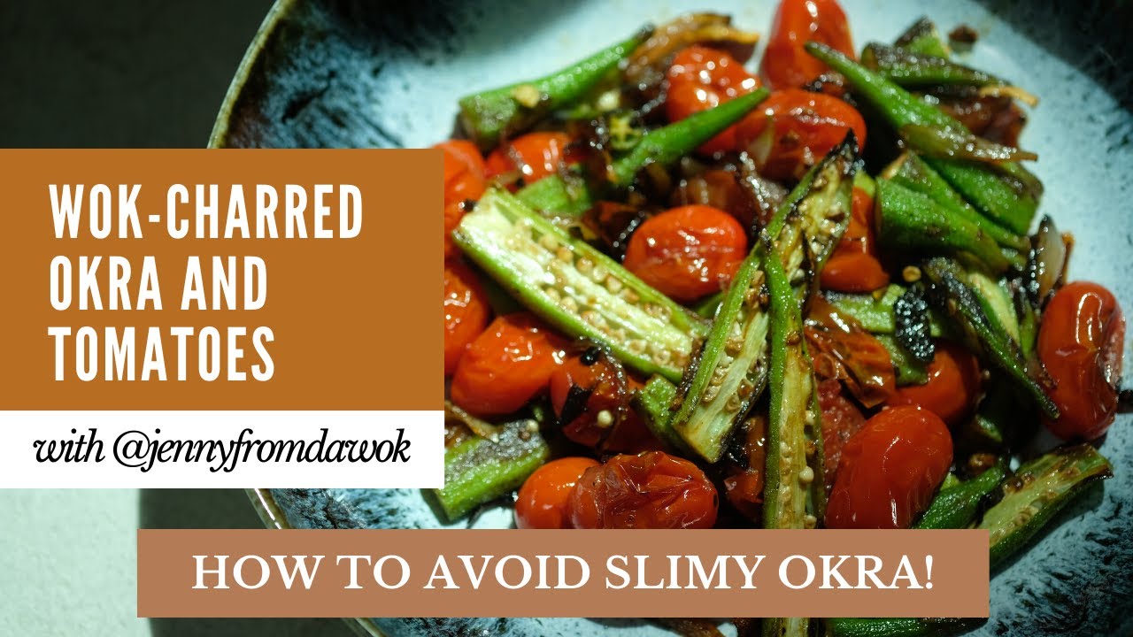 Black Food Blogger Shoutout | The Kitchenista’s Charred Okra and Tomatoes | 30 MINUTE MEALS