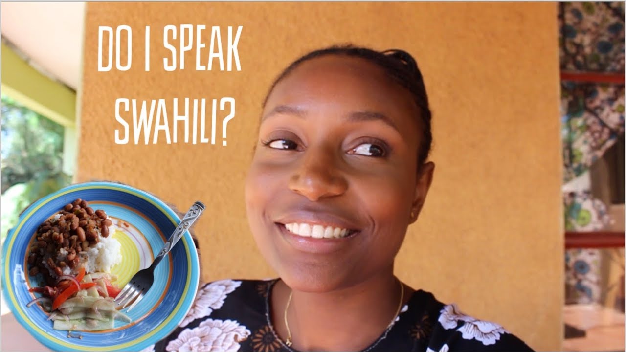 Cooking Tanzanian food and speaking Kiswahili