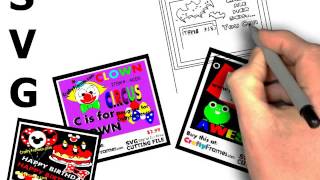 Crafty Frames SVG Files  - Available April 18, 2016 - SNEAK PEEK