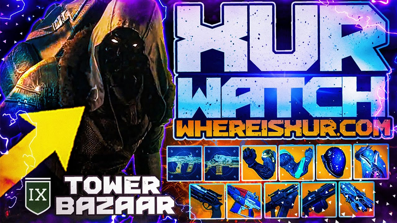 Xur Today: 6/13/25 – Meh Week Except a Solid Falling Guillotine WHEREISXUR.COM