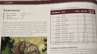 ACKS Classes- The Barbarian