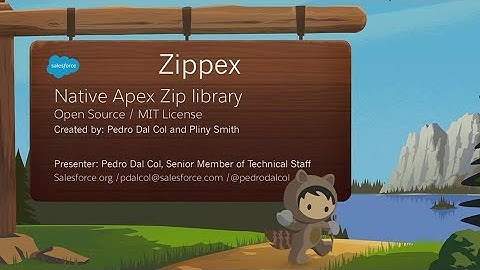 Zippex: An Open Source Zip Library for Apex