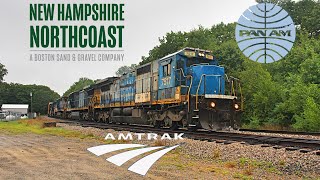 From Amtrak in Vermont to Diverse Freight Railroading in Maine/NH: Across New England We Go!