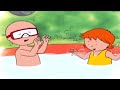 Caillou e Rosie Lutam na Piscina | Caillou em Português - WildBrain