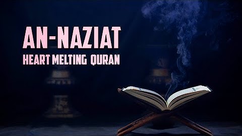 Very Beautiful, Heart touching Surah An Naziat with English Translation | سورة النازعات أحمد خضر
