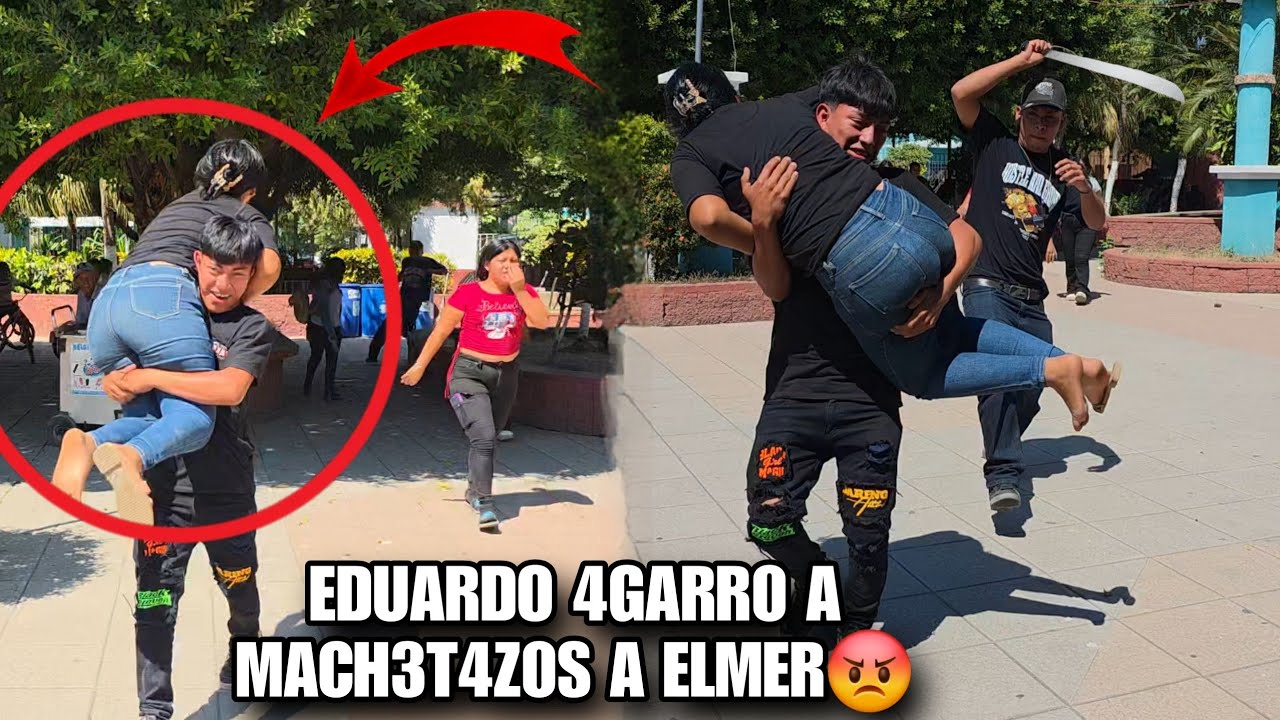 ELMER Se Llevó A La Fuerz4 A BERLIN‼️EDUARDO A M4chet4z0s Los Persigu3 En Pleno Parque😱