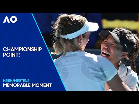 Su-Wei Hsieh and Elise Mertens Win the Australian Open! | Australian Open 2024