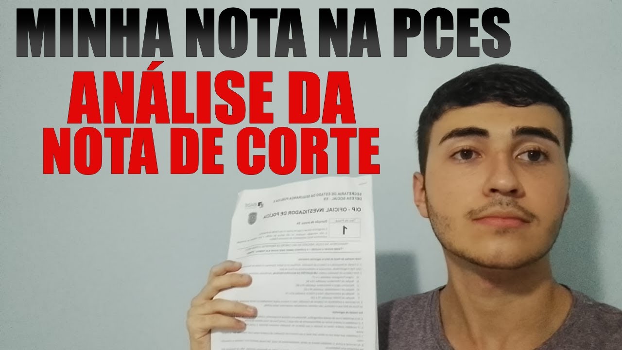 PCES: MINHA NOTA, NOTA DE CORTE E RECURSOS | ANÁLISE COMPLETA