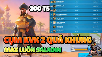 2025 Vẫn Có Người Chọn Max Vị Tướng Này - Soi Cụm KvK 2 Toàn Quái Vật- Rise of Kingdoms
