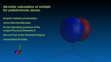 Beryllium Atom Orbitals. Performed using ab-initio method: Density Functional Theory (DFT).  #Atoms