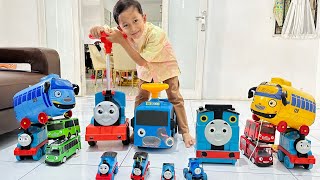 Go Thomas and Friends, I Love Playing Thomas and Tayo Bus, Tayo Little Bus