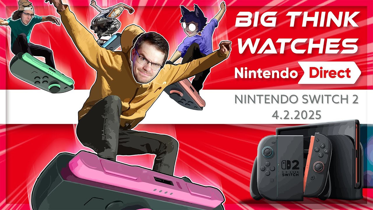 Big Think Dimension reacts to the Switch 2 Direct & Prices